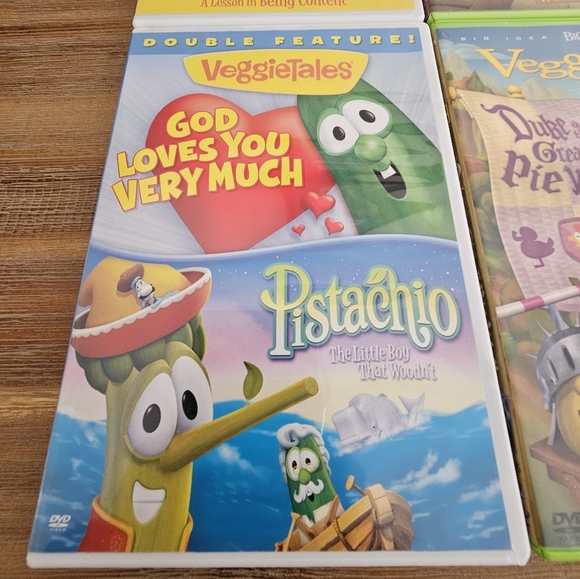 VEGGIETALES Lot of 6 DVD's In Original Boxes - Picture 5 of 7